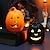 billige Halloween rekvisittbelysning-halloween dekorasjoner led gresskar lykter jack o lantern festival natt lanterns atmosfære fest lys lykt terror rekvisitter skjelett rekvisitter dekorasjon