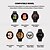 baratos Pulseiras de relógio Samsung-Pulseiras de Relógio para Samsung Galaxy Watch 6 5 4 40/44mm Watch 6 Classic 43/47mm Watch 5 Pro 45mm Watch 4 Classic 42/46mm Aço Inoxidável Substituição Alça com caixa Fecho Magnético Com
