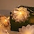 זול חוט נורות לד-פרח מלאכותי דקורטיבי אור led אור diy אגדה זר עלה אור למסיבה ביתית חדר חתונה חצר קישוט פנימי וחיצוני