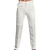 abordables pantalon en lin-Homme Pantalon en lin Pantalon pantalon été Pantalon de plage Jambe droite Plein Confort Extérieur Casual du quotidien Mélange de Lin &amp; Coton Vêtement de rue mode Noir Blanche