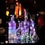 رخيصةأون يعمل بالطاقة الشمسية-زجاجة النبيذ الشمسية ضوء الفلين الماس 20 سلك نحاسي LED خارجي مقاوم للماء خرافة سلسلة ضوء حديقة الزفاف فناء الديكور 2 متر (78.74 بوصة)