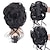 cheap Chignons-Messy Curly Wavy Hair Bun Claw Clip In Tousled Updo Hair Extensions Curly Wavy Synthetic Hair Bun Scrunchie Hair Piece