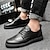 cheap Men&#039;s Oxfords-Men&#039;s Oxfords Derby Shoes Brogue Dress Shoes Classic Sneakers Business Casual Wedding Daily Faux Leather Breathable Comfortable Slip Resistant Lace-up Black Brown Spring Fall