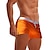 ieftine trunchi de baie boxer pentru bărbați-costume de baie pentru bărbați trunchi de baie pantaloni scurți de baie costum de baie culoare uni negru albastru albastru regal portocaliu roșu costume de baie sportiv
