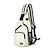 baratos Sacola de livros-1 peça mochila crossbody bolsa de peito com orifício para fone de ouvido mochila de viagem multifuncional mochila escolar, presente de volta às aulas
