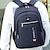 Χαμηλού Κόστους Σακίδια Πλάτης-Ανδρικά σακκίδιο Σχολική τσάντα Σχολείο Ταξίδι Συμπαγές Χρώμα Ύφασμα της Οξφόρδης Προσαρμόσιμη Μεγάλη χωρητικότητα Αδιάβροχη Φερμουάρ Μαύρο Ρουμπίνι Θαλασσί