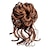 tanie Koki-potargane upięcie niechlujnego koka treski: kok z kręconych włosów, treski z falistym kucykiem, gumki do włosów z elastyczną gumką