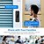 cheap Video Door Phone Systems-Doorbell Camera Wireless WiFi Smart Video Doorbell Camera with Chime 2 Way Audio AI Smart Human Detection Night Vision Cloud Storage Real Time Alert for Home 2023 Updated