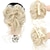 cheap Chignons-Messy Curly Wavy Hair Bun Claw Clip In Tousled Updo Hair Extensions Curly Wavy Synthetic Hair Bun Scrunchie Hair Piece