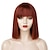 cheap Costume Wigs-Black Bob Wig with Bangs Short Black Wig for Women Straight Bob Wigs Heat Resistant Synthetic wig Mia Wallace Cleopatra Cospaly Daily Party Use 12