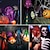 tanie Oświetlenie rekwizytów na Halloween-led świecąca maska krzycząca przestraszyć maska na halloween festiwal karnawał rekwizyty funky pcv dekoracyjna maska
