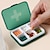 cheap Home Health Care-6-Grid Travel Pill Organizer, Moisture Proof Small Pill Box, Daily Pill Case, Portable Medicine Vitamin Holder Container