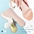 tanie Wkładki i podpodeszwy-1 para antypoślizgowe pochłaniające pot wkładki do masażu siedmiopunktowa podkładka skórzana półpodkładka kobiety stopy szpilki wkładki ortezy narzędzia