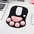 cheap Mouse Pad-Ergonomic 3D Mouse Pad with Wrist Support Cute Cat Paw Soft Comfortable Silicone Wrist Rest Mice Mat Anti-Slip Wrist Pad for Computer Office Computer Game