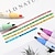 Χαμηλού Κόστους Κάτω από $30-6/12 τμχ σετ highlighter μαγικής αλλαγής χρώματος, μύτη σμίλη με διπλή μύτη 12 απαλά χρώματα φθορίζοντες μαρκαδόρους, ημερολόγιο με στυλό ουράνιο τόξο, ζωγραφική με νότες, ζωγραφική με νότες, πασχαλινή διακόσμηση, είδη τέχνης