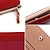 זול ארנקים-בגדי ריקוד נשים ארנק ארנק בעל כרטיס אשראי עור PU קניות יומי רוכסן קיבולת גבוהה עמיד למים קל משקל קולור בלוק טלאים R433-2 ורד אדום R433-2 כחול R433-2 אפור