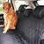 olcso Autós rendszerezők-kutyahordozók vízálló hátsó hátsó kisállat kutya autó üléshuzat függőágy védő és utazási kiegészítők csomagtartó szőnyeg kisállat hordozó