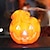 preiswerte Halloween Requisitenbeleuchtung-Halloween-Dekoration: Elektronisches Jack-o-Lantern-Kerzenlicht, tragbares Kerzenleuchter-Nachtlicht, Geisterfest-Dekoration, Requisiten-Atmosphären-Layout, geeignet als herbstliche Erntedankfest-Tischdekoration