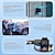 abordables DVR pour voiture-T722 1080p Nouveau design / HD / avec caméra arrière DVR de voiture 170 Degrés Grand angle 3 pouce IPS Dash Cam avec Vision nocturne / G-Sensor / Surveillance du stationnement 4 LED infrarouge