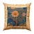 cheap Floral &amp; Plants Style-Vintage Double Side Pillow Cover 1PC Tree of Life Soft Decorative Square Cushion Case Pillowcase for Bedroom Livingroom Sofa Couch Chair