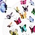 voordelige Kantoor artikelen-stereoscopische 3D-simulatie vlinder punaises creatieve punaises decoratieve bloemen kurk boord spijkers voor prikborden, foto&#039;s, wandkaarten kantoor, schoolbenodigdheden accessoires, terug naar