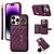 cheap iPhone Cases-Phone Case For iPhone 15 Pro Max Plus iPhone 14 13 12 11 Pro Max X XR XS 8 7 Plus Wallet Case Ring Holder with Lanyard with Wrist Strap Solid Color TPU PU Leather