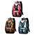 cheap Kids &amp; Teen Backpacks-Cute Black Cat Backpack for Girls – Trendy Animal Print School Bag with Large Capacity and Fun Design for Teens