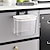 Недорогие Хранение на кухне-настенный мусорный бак кухонный шкаф с крышкой клейкий крючок контейнер для хранения кухонных отходов бытовая ванная комната туалет сшитая корзина для бумаги 1 шт.