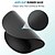 cheap Mouse Pad-1 Set Black Memory Sponge Mouse Mat Gaming Mechanical Keyboard Anti Slip Wrist Rest Pad Ergonomic Hand Wrist Support Cushion