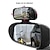 billige Dekoration og beskyttelse af karrosseri-bil ekstra bakspejl buet overflade stort synsfelt vidvinkel blindvinkel spejl bakspejl