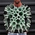 お買い得  男性の 3d t シャツ-男性用 Tシャツ グラフィック 幾何学的な クルーネック 衣類 3Dプリント アウトドア 日常 長袖 プリント ヴィンテージ ファッション デザイナー