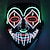 billige Halloween rekvisittbelysning-halloween led purge skummel maske lys opp led maske kult kostymetilbehør