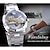 baratos Relógio Automático-Forsining relógios transparentes de dupla face dourado pulseira de couro de luxo relógio mecânico masculino