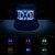 cheap Novelties-Programmable Creative RGB LED Hat Bluetooth Shining Caps Mobile APP Control Editing Words Hip Hop Electronic Prop For Halloween