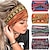cheap Hair Styling Accessories-1PC African Headbands for Women Wide Knotted Headband Turban Elastic Hairbands Non Slip Hairband Floral Boho Head Bands Workout Head Wraps Running Yoga Cotton Head Scarfs Bohemian Hair Accessories for Women and Girls