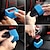 cheap DIY Car Interiors-1PCs Durable Silicone Car Seat Belt Buckle Holder Universal Auto Safety Belt Buckle in Upright Positio for Kids