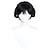 preiswerte Kostümperücke-Cosplay Perücke schwarze Haare / Halskette mit Halskette Cosplay Party Perücken