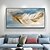 cheap Still Life Paintings-Handmade Oil Painting Canvas Wall Art Decor Original Feather Painting for Home Decor With Stretched Frame/Without Inner Frame Painting