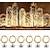 Χαμηλού Κόστους LED Φωτολωρίδες-10 τμχ αδιάβροχα led λαμπάκια κορδόνια 1m 2m χάλκινο σύρμα κορδόνι γιρλάντα υποβρύχιο βάζο μπουκάλι φωτιστικό νεράιδα για χριστουγεννιάτικο γάμο