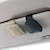 billige Utstyr for å organisere i bilen-hengende beskyttende bilbrilleholder sterk magnet brilleklemme pu-lær solskjerm plassbesparende universalbiltilbehør