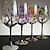 billige Drikkeglass-seasons tree vinglass, ideell for hvitvin, rødvin eller cocktailer, nyhetsgave til bursdager, bryllup, valentinsdag 1 stk.