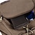 Χαμηλού Κόστους Σακίδια Πλάτης-Ανδρικά Γυναικεία σακκίδιο Σχολική τσάντα Σχολείο Ταξίδι Συμπαγές Χρώμα Καμβάς Μεγάλη χωρητικότητα Φερμουάρ Μαύρο Καφέ Πράσινο του τριφυλλιού