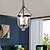 cheap Pendant Lights-Pendant Light Fixtures  Retro Gold Black Copper 3 Light Hanging Light Industrial Style Transparent Glass lampshade Chandelier Ceiling Lighting for Living Room Study Office Lighting Fixture 110-240V