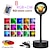 cheap Sunset Projector Lamp-Sunset Lamp Rainbow Projector Night Light 16 Color Projection Led Desk Lamp For Bedroom Atmosphere Rainbow Lamp Decoration Light