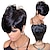 cheap Human Hair Capless Wigs-Short wave Bob wig Human hair Pixie Cut wig for women lacy front wig with bangs Layered waves Full machine made wig 1B color
