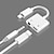 billige USB Hubs-adapter &amp; splitter til iphone hovedtelefoner 2 i 1 dobbelt interface til iphone oplader kabel aux audio adapter konverter til iphone 13/12/11/x/xs/xr/8/7 ipad support opkald opladning