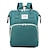 halpa Säilytyslaukut-7 väriä uusi muoti matkamuumio monitoimireput äitiysvaippalaukku suuri kapasiteetti vaippakassi matkareppu hoitolaukku vauvanhoitoon äitilaukku autotarvikkeet