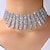 cheap Necklaces-Choker Necklace Rhinestones Women&#039;s Luxury Handmade Wedding Drops Necklace For Wedding Party