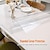 cheap Tablecloth-Soft Glass Table Cloth 1.5mm PVC Transparent Tablecloth Waterproof Rectangular Table Cover Pad Kitchen Oil-Proof Table Mat
