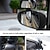 billige Dekoration og beskyttelse af karrosseri-bil ekstra bakspejl buet overflade stort synsfelt vidvinkel blindvinkel spejl bakspejl